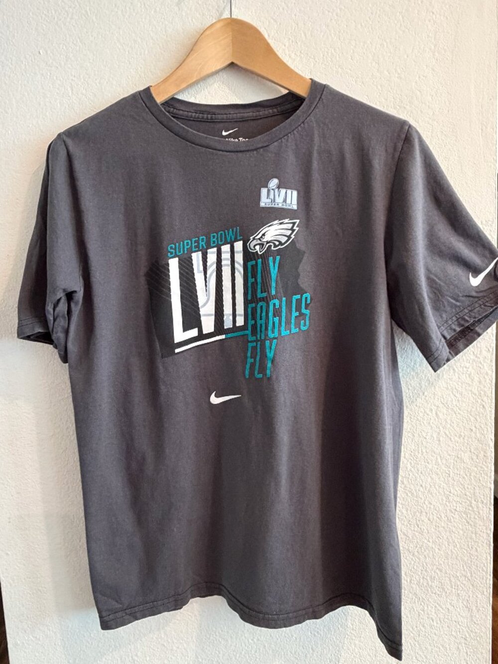 Nike Eagles Super Bowl LVII Fly Eagles Fly Tee Kids XL 18/20
